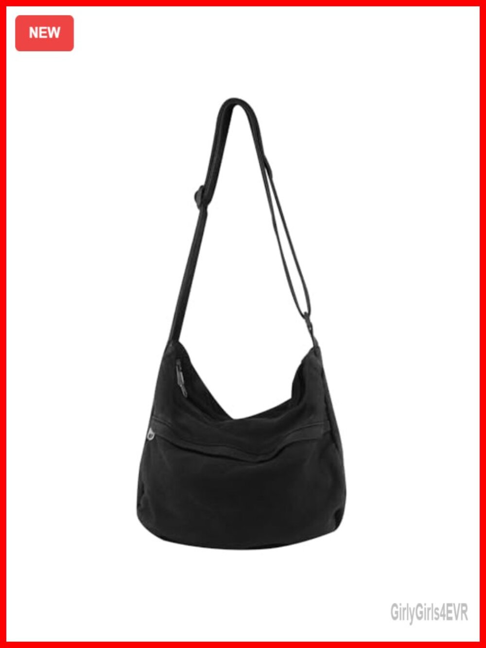 Canvas Messenger Bag Hobo Crossbody Shoulder Tote Handbag Unisex